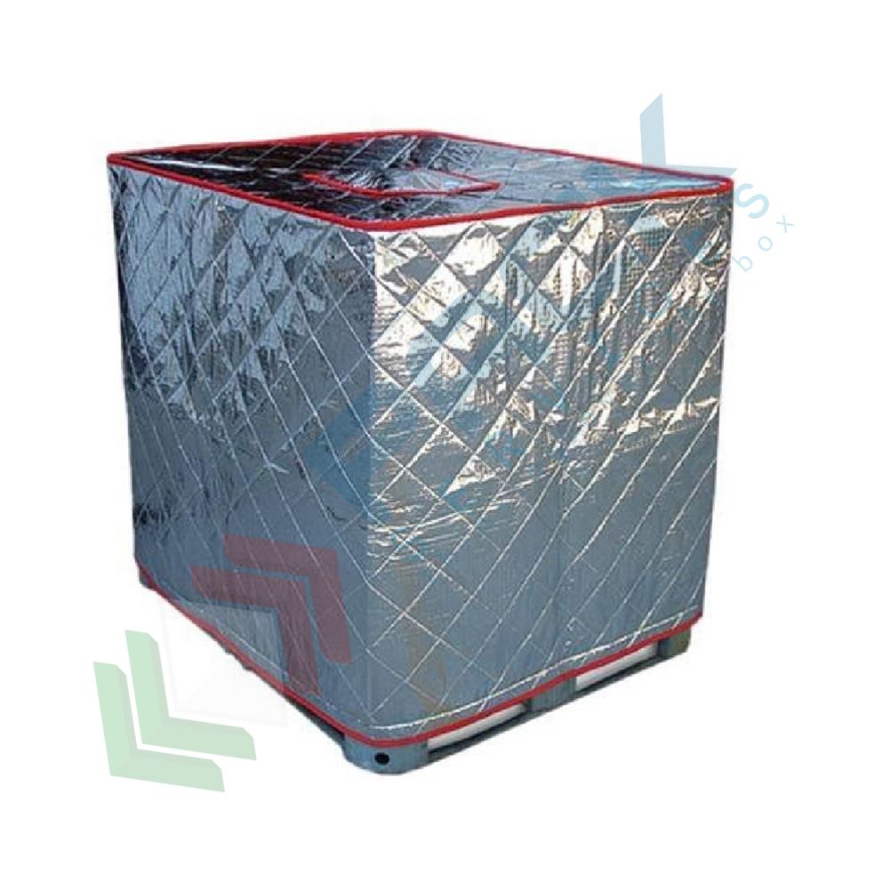 Copertura Protettiva Per Cisterna IBC Da 1000 L  120x100x116 Cm Protezione Uv Nera 99144303