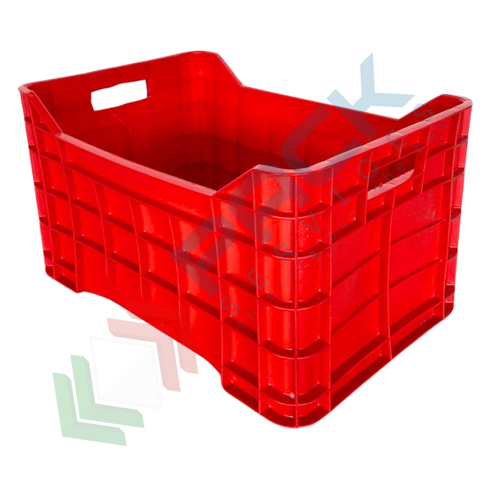 Cassetta Ortofrutta In Plastica HDPE 40 Litri - Sovrapponibile Per Raccolta E Trasporto - Foto 3