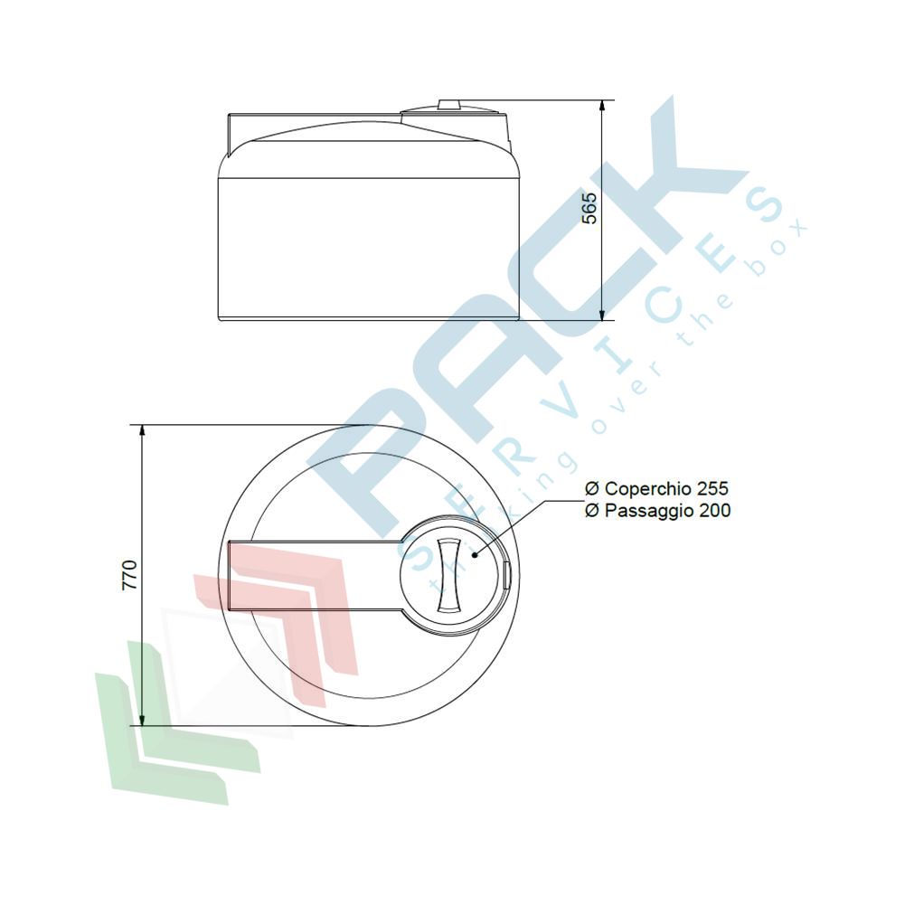 Tanica per recupero olio esausto, in plastica (HDPE), capacità 3 Lt, Mis.  165 L x 105 P x 255 H mm, con tappo a vite : : Auto e Moto