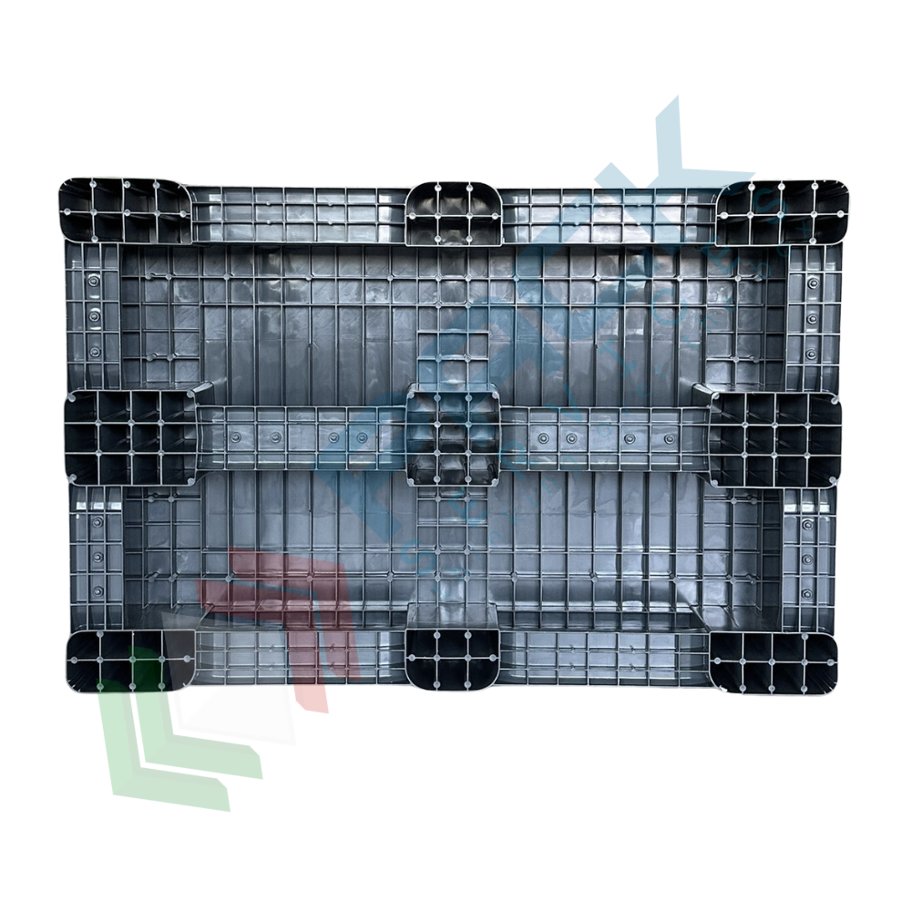 Set 5 Pallet In Plastica 1200x800 Mm - Portata 1000kg, Made In Italy - Con Tappetino Auto In Omaggio - Foto 3