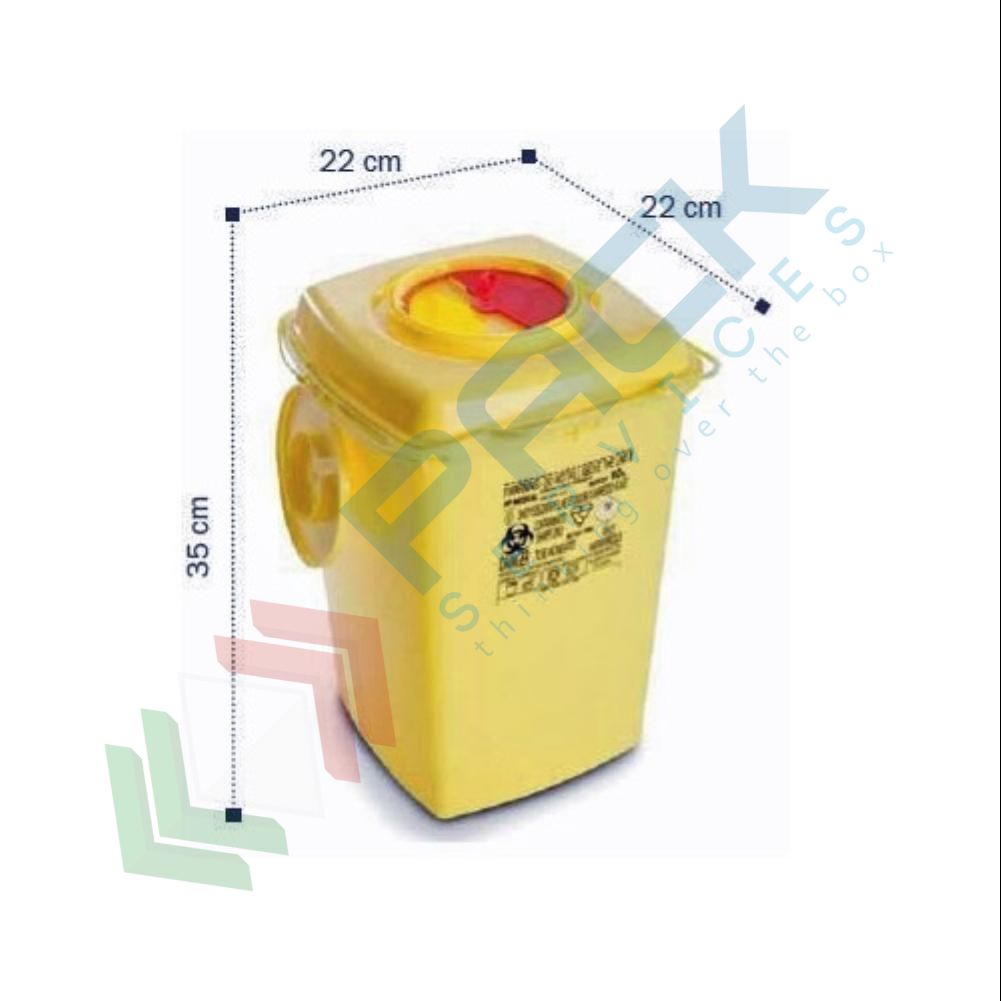 Contenitore Per Medicinali A Doppio Strato In Plastica Trasparente - Colore Tè - 29x21x17 Cm - Con Scomparti E Maniglia - Organizer Per Casa E Viaggio