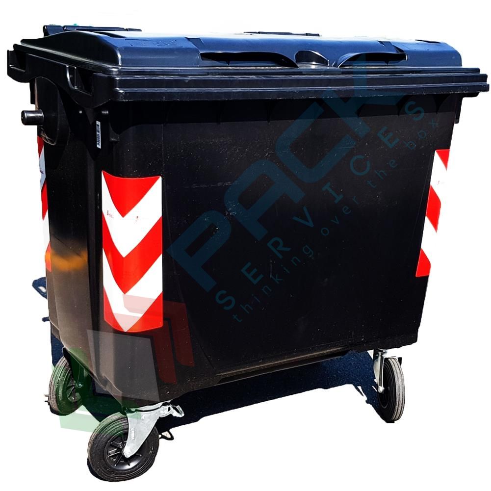 Cassonetto Raccolta Differenziata Blu Da 660 Litri - Norma UNI EN 840 - Foto 9