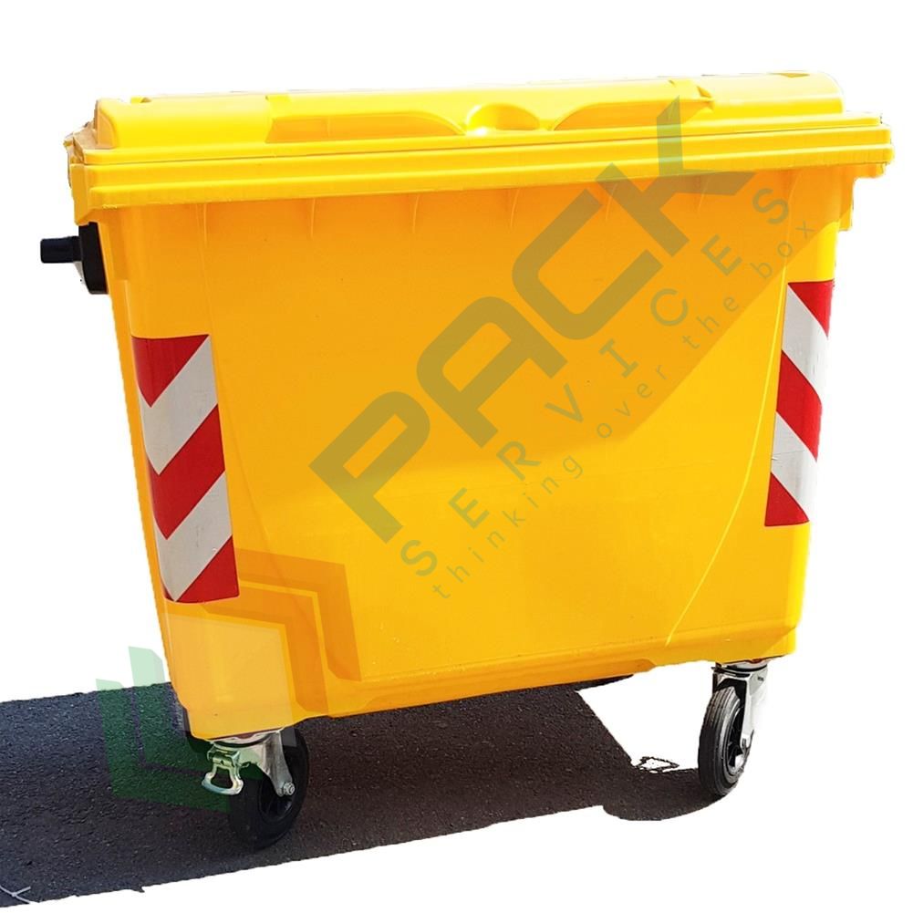 Prosperplast Wheeler 110 L Szemetes Kuka Antracit Sárga Fedé