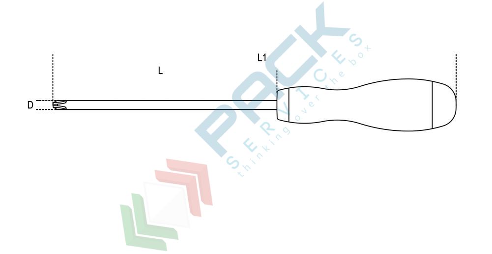 Cacciavite A Squadra Beta 1238B 1-2 - Phillips Cromato Per Viti In Spazi Stretti