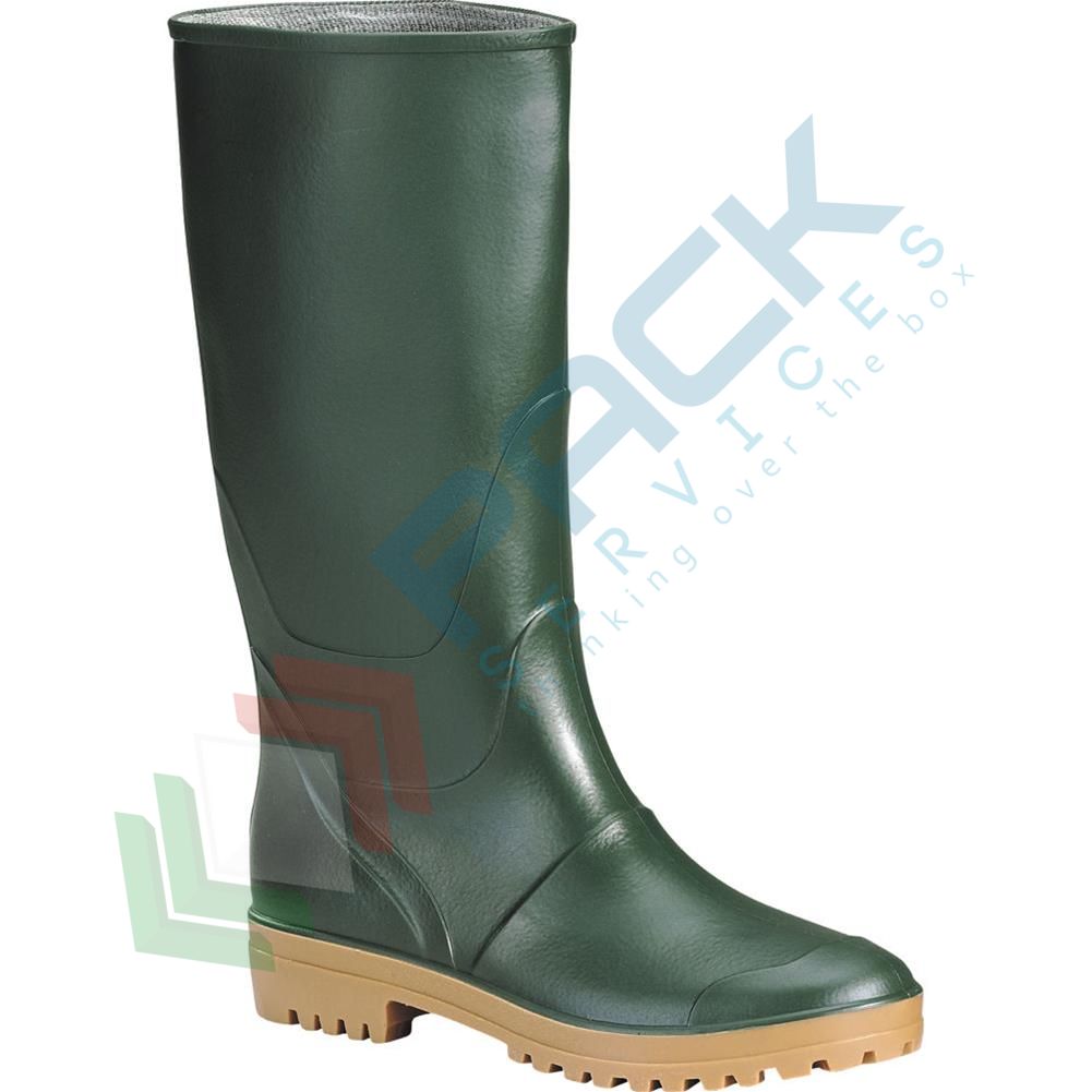 Stivali da lavoro in PVC, con fodera interna in maglia di cotone