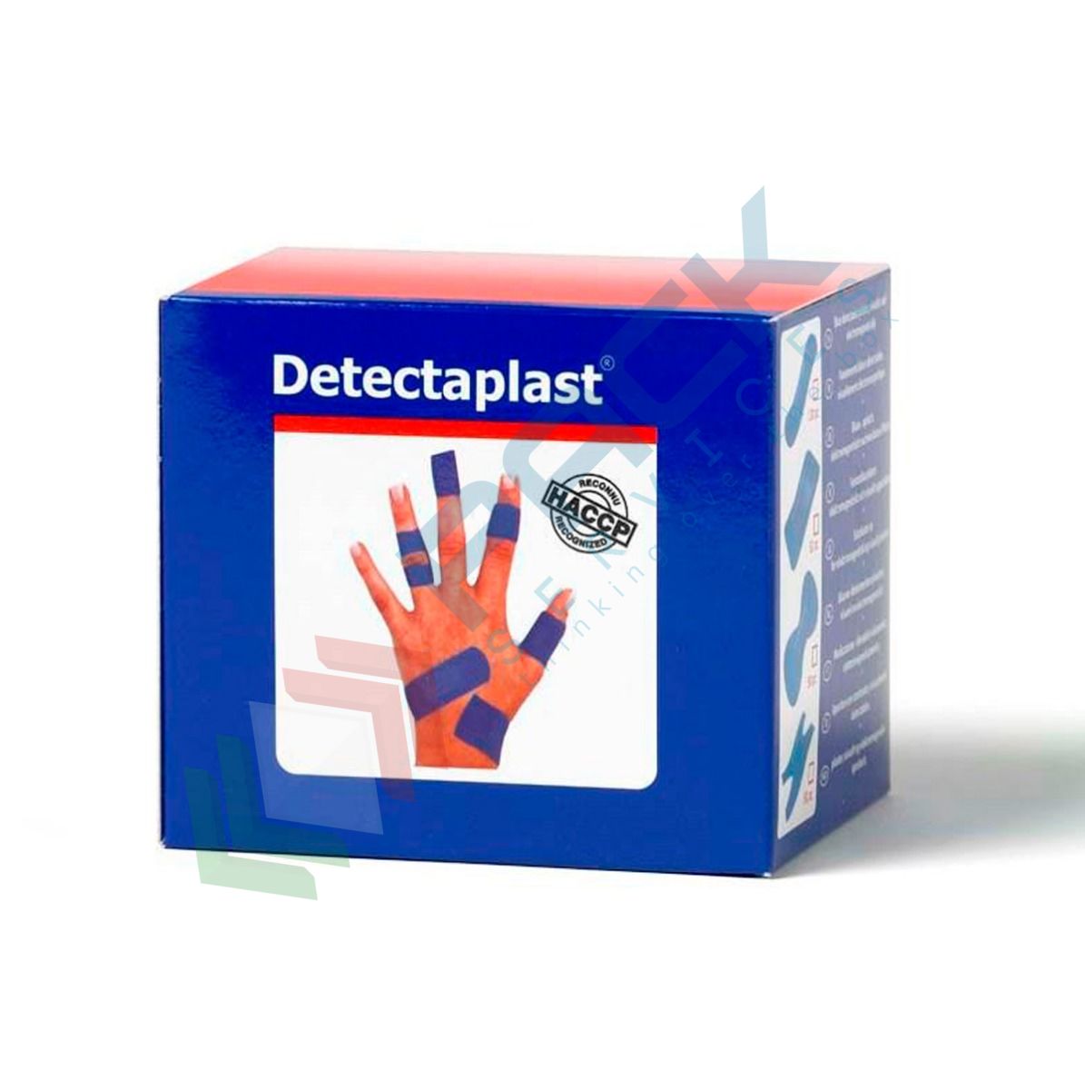 Safety First Aid - 100 Cerotti Rilevabili Color Blu - Sterili E Confezionati Singolarmente - 3