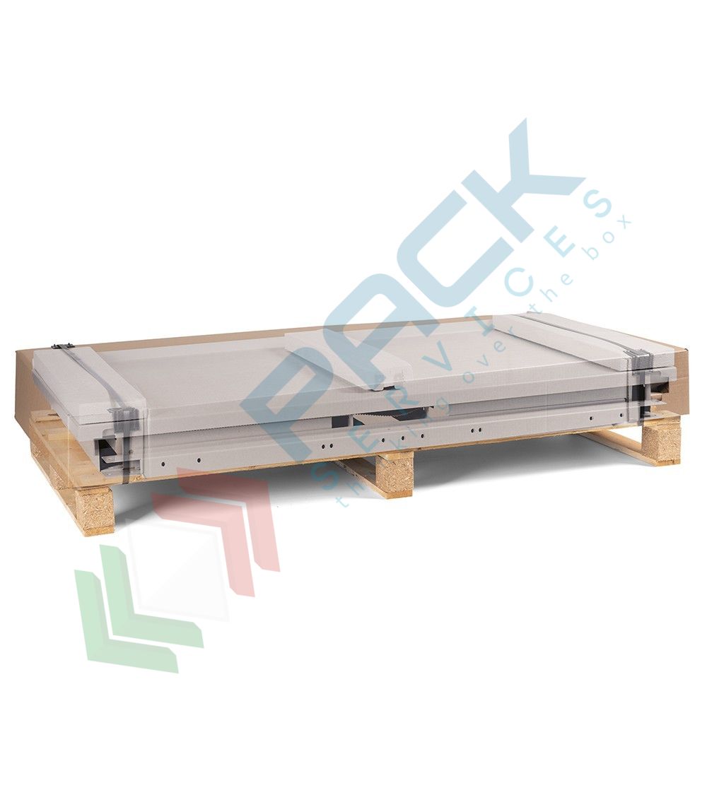 Banco Da Lavoro SOGI Con Ruote, Piano In Legno 2 M, 1+1 Cassetti, Portata 300 Kg, Made In Italy
