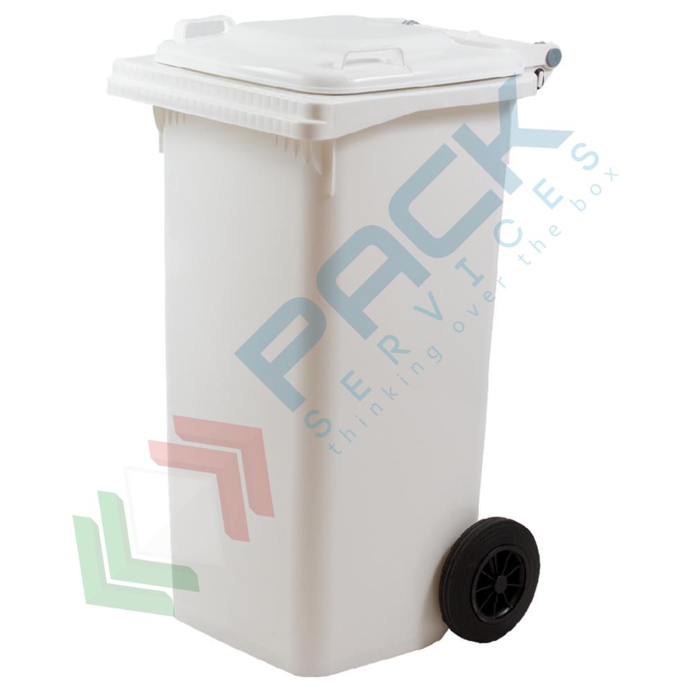 Hztyyier Bidone della Spazzatura in Plastica da 15 Litri con Coperchio a Pressione per Bagno, Toilette, Cucina, Bianco