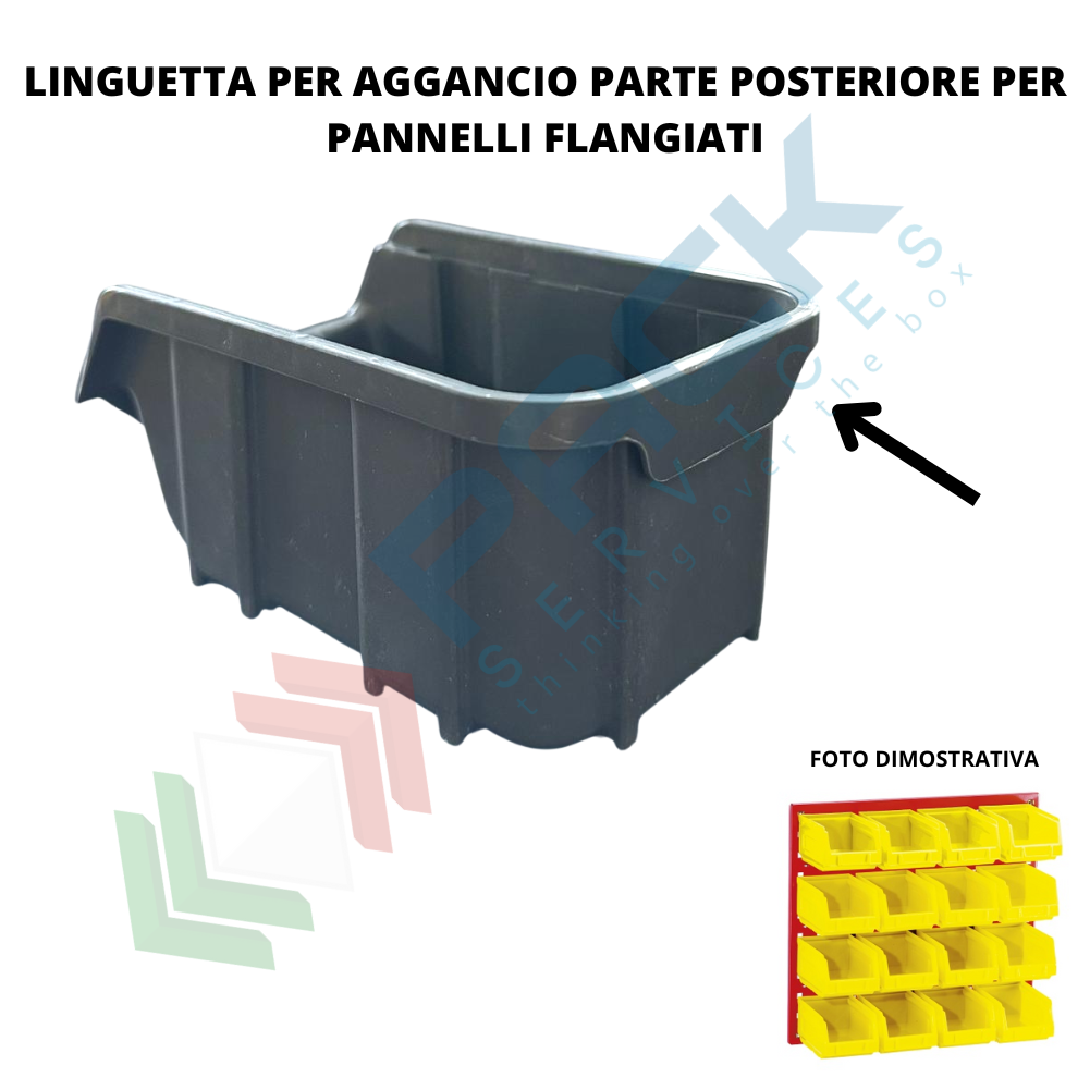 COPERCHIO PER CONTENITORE 600L - Grigio, In Polietilene, COP60F - Foto 12