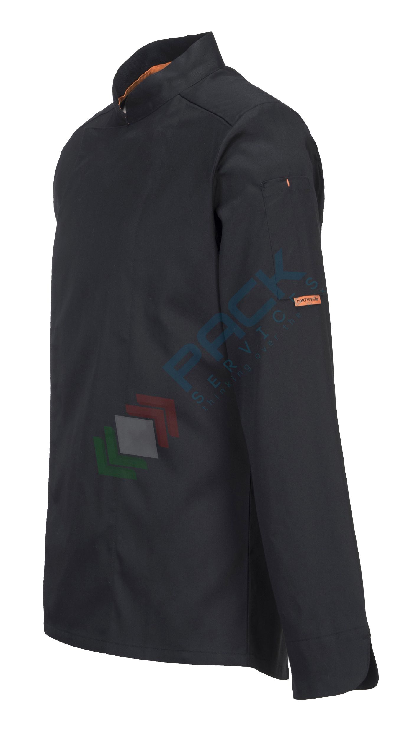 Giacca Da Chef Nanxson Manica Lunga - Nero, Cotone E Poliestere, Per Cucine Professionali - Foto 12