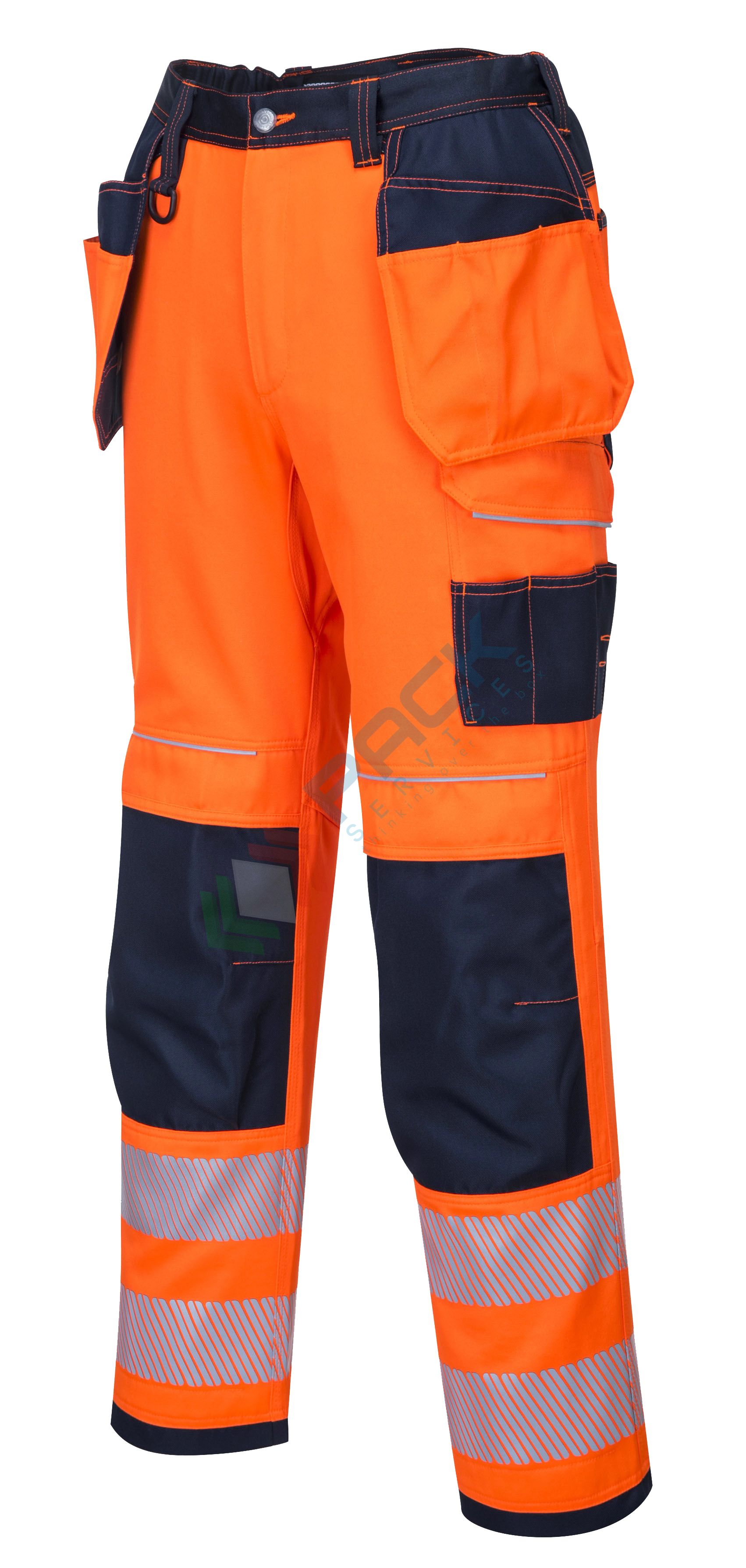 Pantaloni Alta Visibilità Taglie Forti Leo Bideford Cargo Pants - Foto 9