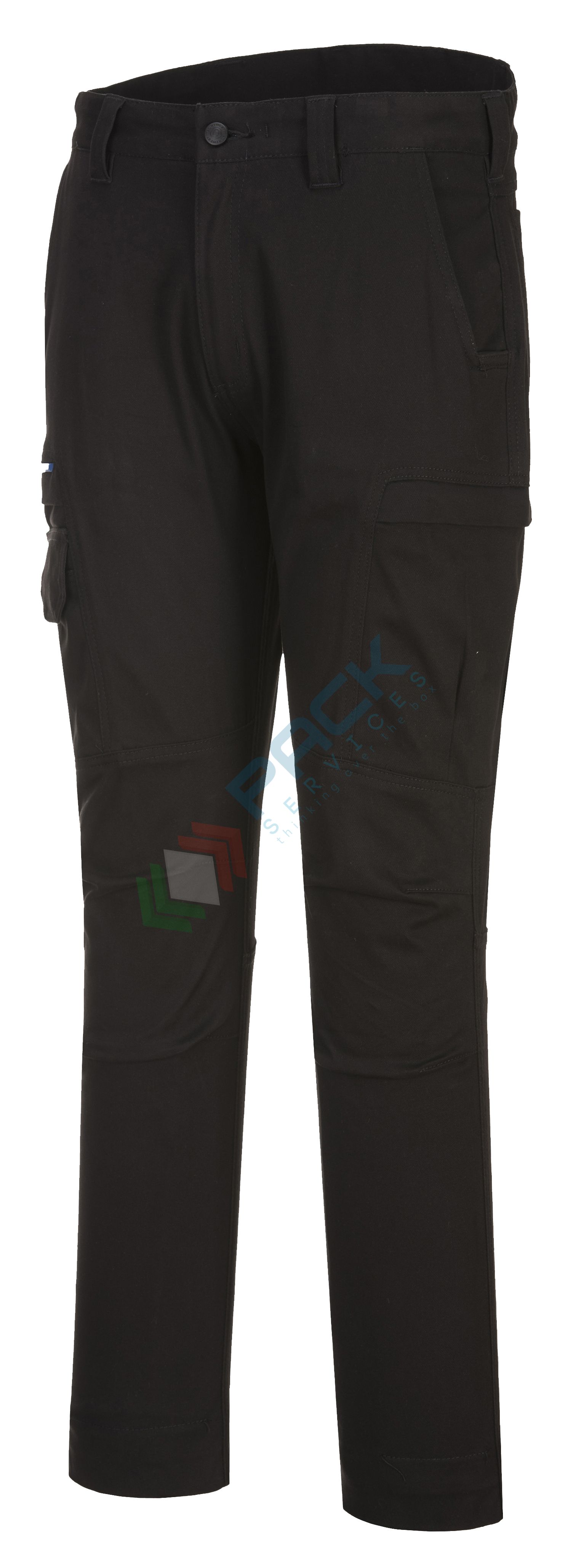 Pantalone Da Operaio Multitasche Leggero E Resistente E - Foto 14