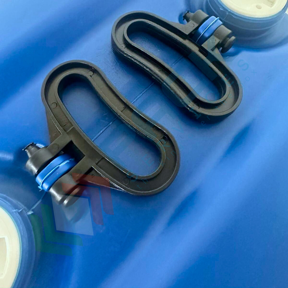 Fusto In Plastica Alimentare 50 Litri - Cilindrico, HDPE, Per Liquid, Colore Neutro - Foto 9