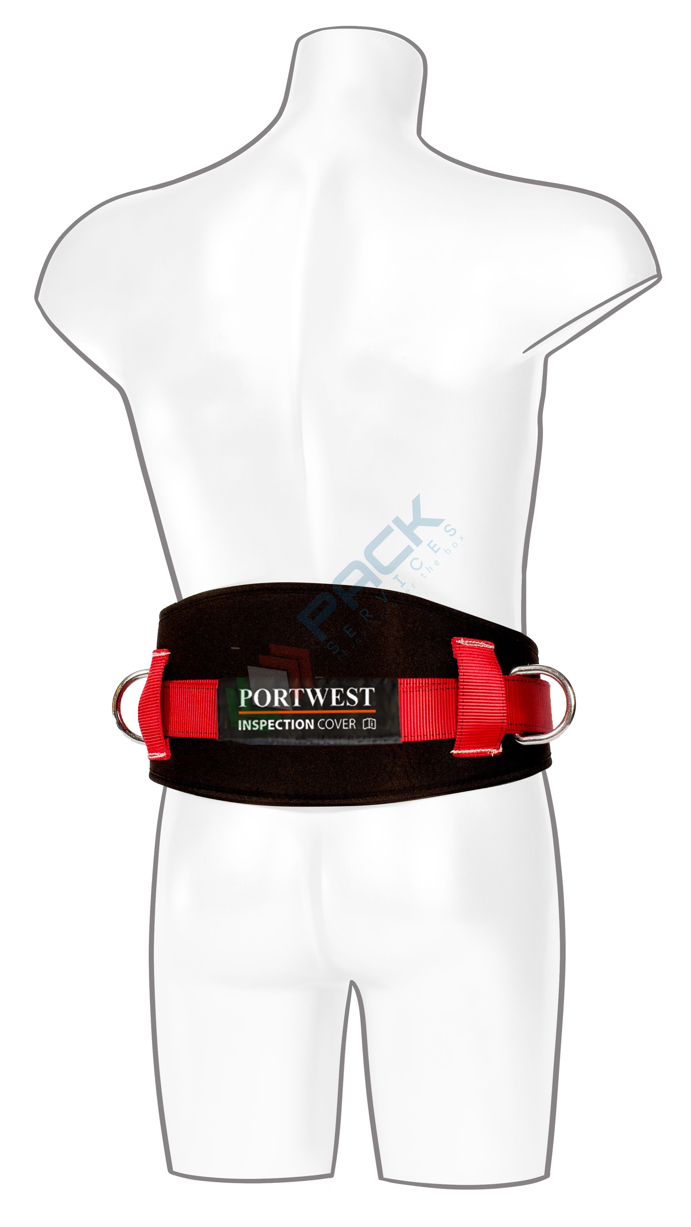Cintura Di Supporto Portwest PW80BKRL - Nero, Taglia Large Per Schiena E Addome - Foto 9