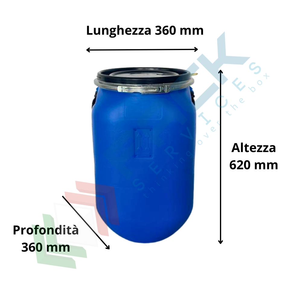 KOHAND - Confezione da 24 barattoli in plastica con coperchio nero, 250