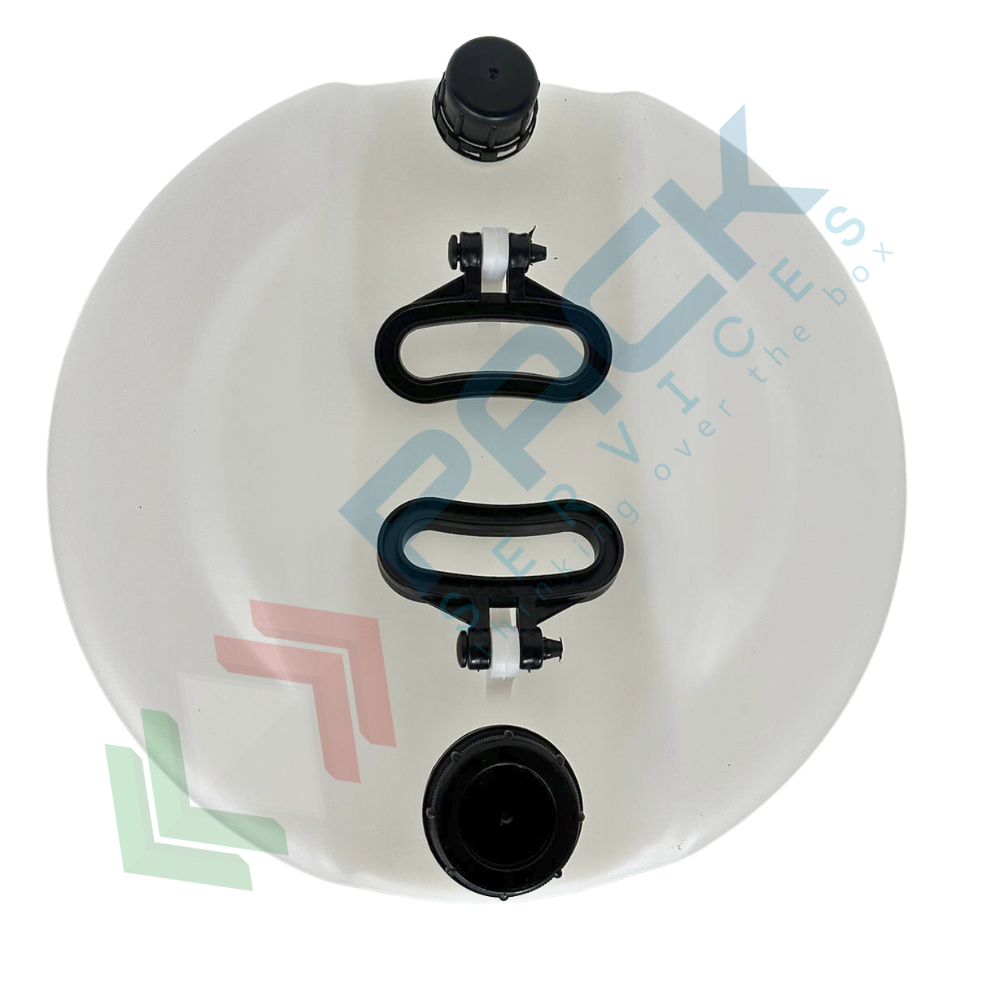 Fusto In Plastica HDPE Blu Da 60 Lt - Cilindrico Ø476x640 Mm, Omologato ADR/ONU Per Liquid - Foto 7