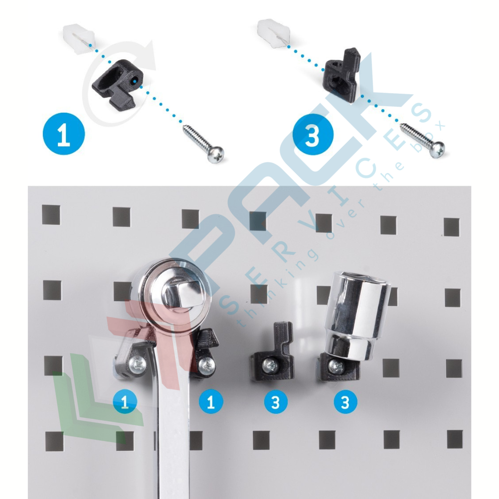 Staffe Per Gambe Con Montaggio Inclinabile Sul Tetto Piatto - Foto 12