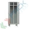 Armadio spogliatoio sporco pulito in metallo, 2 vani e 1 tramezzo, Mis. 615 L x 500 P x 1800 H mm, maniglia in metallo, Tipologia: Sporco Pulito, Nr. Vani: 2, Larghezza (cm): 61.5, Profondità (cm): 50, Altezza (cm): 180, Chiusura: Maniglia vendita, produzione, prezzi e offerte