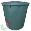 Bidone in plastica (HDPE) per la raccolta dell'acqua piovana, capacità 500 Lt, Mis. Ø 1040 x 890 H mm, colore verde (coperchio incluso), Tipologia: Bidone Acqua Piovana, Capacità: 500 Lt vendita, produzione, prezzi e offerte