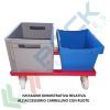 Cassetta in plastica (PP) conduttiva e antistatica, capacità 15 Lt, Mis. 400 L x 300 P x 185 H mm, coperchio integrato, Tipologia: Cassa Antistatica, Versione: Con Coperchio, Mis. Base (cm): 30 x 40, Altezza (cm): 18,5, Capacità: 15 Lt, Contatto Diretto con Alimenti: NO, Colore: Nero, 10 image vendita, produzione, prezzi e offerte