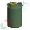 Filtro percolatore anaerobico, A.E. 25, capacità 3500 Lt, Mis. Ø 1400 x 2300 H mm, per il trattamento secondario dei reflui domestici, Utilizzo: Trattamento Secondario, Tipologia: Filtro Percolatore, Volume (Lt): 3500, Versione: Anaerobico vendita, produzione, prezzi e offerte