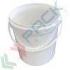 Secchio plastica (PP) conico, capacità 10 Lt, Mis. Ø 251 x 260 H mm, manico in plastica, chiusura a pressione (coperchio escluso), Tipologia: Secchio Conico, Capacità: 10 Lt, Omologazione ADR: NO, Manico: Plastica, Colore: Bianco, Made In: Italia vendita, produzione, prezzi e offerte