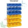 Cassa bocca di lupo in plastica (PP), sovrapponibile e componibile, capacità 5,25 Lt, Mis. 173 L x 307 P x 150 H mm, colore giallo, Tipologia: Bocca di Lupo Sovrapponibile e Componibile, Capacità: 5,25 Lt, Colore: Giallo, 18 image vendita, produzione, prezzi e offerte
