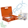 Cassetta pronto soccorso in plastica, conforme all'allegato 2 integrazione del DPP n. 25/2005 Alto Adige, ideale fino a 2 lavoratori (per aziende del gruppo C), Tipologia: Cassetta, Normativa: D.P.P. 25 Alto Adige, Nr. Lavoratori: Fino a 2 Lavoratori, Allegato: Allegato 3, Contenuto: Base vendita, produzione, prezzi e offerte