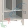 Armadio spogliatoio sporco pulito in metallo, 2 vani e 2 tramezzi, Mis. 1020 L x 500 P x 1800 H mm, serratura con chiave, Tipologia: Sporco Pulito, Nr. Vani: 2, Larghezza (cm): 102, Profondità (cm): 50, Altezza (cm): 180, Chiusura: Serratura, 11 image vendita, produzione, prezzi e offerte