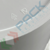 Secchio plastica (PP) conico, capacità 5 Lt, Mis. Ø 230 x 155 H mm, manico in plastica, sigillo di garanzia e chiusura a pressione (coperchio ESCLUSO), Tipologia: Secchio Conico, Capacità: 5 Lt, Omologazione ADR: NO, Manico: Plastica, Colore: Bianco, Made In: Europa, 12 image vendita, produzione, prezzi e offerte