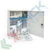 Armadietto pronto soccorso in metallo, contenuto base conforme all'allegato 1 del D.lgs. 81/2008-D.M.388/2003, ideale per 3 o più lavoratori (per aziende del gruppo AB) - con sfigmomanometro digitale da polso, Tipologia: Armadietto Metallo, Normativa: D.M. 388 e D.L. 81, Nr. Lavoratori: 3 o più Lavoratori, Allegato: Allegato 1, Contenuto: Base con Misuratore Digitale vendita, produzione, prezzi e offerte