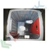 Bagno mobile monoblocco in polietilene (PE), capacità utile vasca reflui 150 Lt, seduta inglese, pronto all'uso-montato, design compatto, corpo grigio-porta rossa, Tipologia: Bagno Chimico, Seduta: Inglese, Capacità Utile - Vasca Reflui: 150 Lt, Sistema: Ricircolo, 5 image vendita, produzione, prezzi e offerte