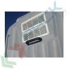 Bagno mobile monoblocco in polietilene (PE), capacità utile vasca reflui 150 Lt, seduta inglese, pronto all'uso-montato, design compatto, corpo grigio-porta rossa, Tipologia: Bagno Chimico, Seduta: Inglese, Capacità Utile - Vasca Reflui: 150 Lt, Sistema: Ricircolo, 6 image vendita, produzione, prezzi e offerte