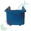 Contenitore bocca di lupo sovrapponibile, in plastica (PP), capacità 3 Litri, Mis. 148 L x 255 P x 114 H mm, con linguetta posteriore, colore blu, Tipologia: Bocca di Lupo Sovrapponibile, Capacità: 3 Lt, Colore: Blu, 5 image vendita, produzione, prezzi e offerte