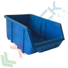 Contenitore bocca di lupo sovrapponibile, in plastica (PP), capacità 5,25 Litri, Mis. 184 L x 304 P x 129 H mm, con linguetta posteriore, colore blu, Tipologia: Bocca di Lupo Sovrapponibile, Capacità: 5,25 Lt, Colore: Blu vendita, produzione, prezzi e offerte