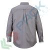 Camicia da lavoro ignifuga, maniche lunghe, 88% cotone + 12% nylon, 237 gr, omologata EN ISO 11612, colore grigio, Colore: Grigio, Taglia: 4XL, 4 image vendita, produzione, prezzi e offerte