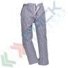Pantalone da lavoro da chef, tessuto Kingsmill 100% Cotone, 190 gr, modello Barnet, fresco e comodo ideale per alte temperature, colore blu a scacchi, Colore: Blu Scuro, Taglia: S, Vestibilità: Regular, 2 image vendita, produzione, prezzi e offerte