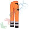 Pantaloni alta visibilità in tessuto Kingsmill Polycotton (65% poliestere + 35% cotone), 245 gr, modello PW2 Service, omologati CE + EN ISO 20471 Classe 2, colore arancione/nero, tg. XS, Tipologia: Pantaloni Alta Visibilità, Colore: Arancione + Nero, Taglia: XS, Vestibilità: Regular, 4 image vendita, produzione, prezzi e offerte