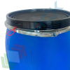 Fusto in plastica (HDPE) ad apertura totale, rotondo, capacità 220 Lt, ADR/ONU per solidi, uso industriale, Tipologia: Fusto Bocca Aperta Rotondo (TO-UN), Capacità: 220 Lt, Ideale per: Solidi e Polveri, Contatto Diretto con Alimenti: NO, Materiale: HDPE, Colore: Blu, 12 image vendita, produzione, prezzi e offerte
