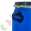 Fusto in plastica (HDPE) ad apertura totale, rotondo, capacità 30 Lt, ADR/ONU per solidi, uso alimentare, Tipologia: Fusto Bocca Aperta Rotondo (TO-UN), Capacità: 30 Lt, Ideale per: Solidi e Polveri, Contatto Diretto con Alimenti: SI, Materiale: HDPE, Colore: Blu, 13 image vendita, produzione, prezzi e offerte