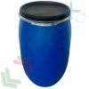 Fusto in plastica (HDPE) ad apertura totale, rotondo, capacità 120 Lt, ADR/ONU per solidi, uso alimentare, Tipologia: Fusto Bocca Aperta Rotondo (TO-UN), Capacità: 120 Lt, Ideale per: Solidi e Polveri, Contatto Diretto con Alimenti: SI, Materiale: HDPE, Colore: Blu, 10 image vendita, produzione, prezzi e offerte