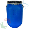 Fusto In Plastica HDPE Blu Da 60 Lt - Cilindrico Ø476x640 Mm, Omologato ADR/ONU Per Liquid - Foto 6