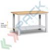 Banco da lavoro piano in legno con gambe fisse, Mis. 1024 L x 750 P x 882 H mm, colore grigio chiaro, Tipologia: Banco Standard, Gambe: Fisse, Materiale Piano: Legno, Larghezza (cm): 103, Versione: Senza Cassetti, Colore: Grigio, 7 image vendita, produzione, prezzi e offerte