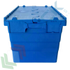 Cassetta in plastica (PP) sovrapponibile ed inseribile, capacità 68 Lt, Mis. 600 L x 400 P x 365 H mm, con coperchio integrato, Tipologia: Cassa Inseribile Industriale, Versione: Con Coperchio, Mis. Base (cm): 40 x 60, Altezza (cm): 36,5, Capacità: 68 Lt, Contatto Diretto con Alimenti: NO, Colore: Blu, 11 image vendita, produzione, prezzi e offerte