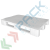 Pallet 80 x 120 in HDPE, piano chiuso, 3 traverse, Tipologia: Pallet per Alimenti, Mis. Base (cm): 80 x 120, Piano Superiore: Chiuso, Base d’Appoggio: 3 Traverse, Portata Statica (Kg): 3000, Portata Dinamica (Kg): 1250, Portata su Scaffale (Kg): 400, Altezza (cm): 15 vendita, produzione, prezzi e offerte