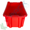 Cassetta in plastica (HDPE) sovrapponibile ed inseribile, capacità 40 Lt, Mis. 560 L x 350 P x 310 H mm, base chiusa e pareti chiuse, colore rosso, Tipologia: Cassa Inseribile Alimentare, Versione: Base e Pareti Chiuse, Mis. Base (cm): 35 x 56, Altezza (cm): 31, Capacità: 40 Lt, Contatto Diretto con Alimenti: SI, Colore: Rosso, 11 image vendita, produzione, prezzi e offerte