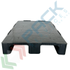 Pallet in plastica riciclata (PP), Mis. 800 L x 1200 P x 150 H mm, con 3 traverse, piano chiuso, portata statica 2000 Kg, portata dinamica 750 Kg, portata su scaffale 300 Kg, Tipologia: Pallet per Magazzino, Mis. Base (cm): 80 x 120, Piano Superiore: Chiuso, Base d’Appoggio: 3 Traverse, Portata Statica (Kg): 2000, Portata Dinamica (Kg): 750, Portata su Scaffale (Kg): 300, Altezza (cm): 15, 9 image vendita, produzione, prezzi e offerte