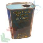 Lattina per Olio d'Oliva Tonda - Nero Opaco - Prodotti per l'Olio