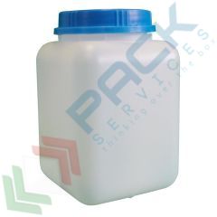 Barattolo in HDPE, quadrato 1000 ml, tappo a vite, Tipologia: Quadrato tappo a vite (BQ), Capacità: 1000 ml, Colore: Neutro vendita, produzione, prezzi e offerte