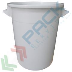 Bidone industriale in HDPE 75 Lt, neutro, Tipologia: Coperchio a Pressione, Capacità: 75 Lt, Colore: Neutro vendita, produzione, prezzi e offerte